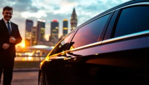 Experience the elegance of london chauffeur service with a professional driver and luxury car.
